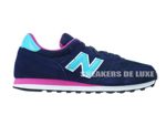 New Balance WL373NTP Navy / Turquoise / Pink