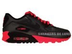 Nike Air Max 90 Leather Black/Black-Pink 325213-019
