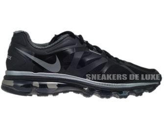 487679-020 Nike Air Max+ 2012 Black/Metallic Cool Grey