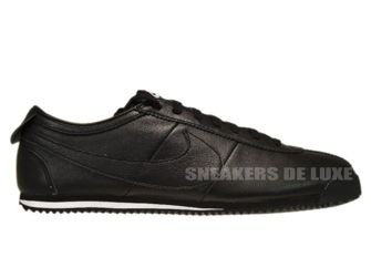 487777-010 Nike Cortez Classic OG Leather Black/Black-White