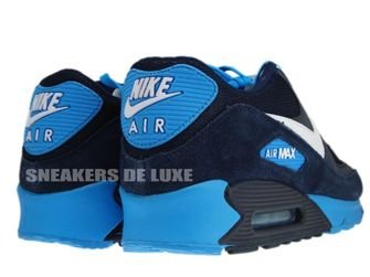 Nike Air Max 90 Midnight Blue/Black-White-Blue Glow 325018-407